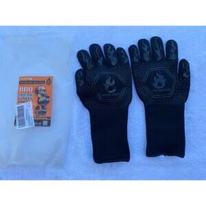 Homemax Premium BBQ Gloves, 800°F Extreme Heat Resistant Oven Gloves